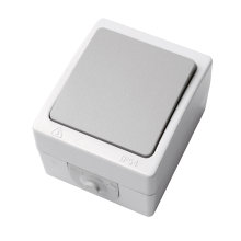 Afbryder enkelt stænktæt - Elworks